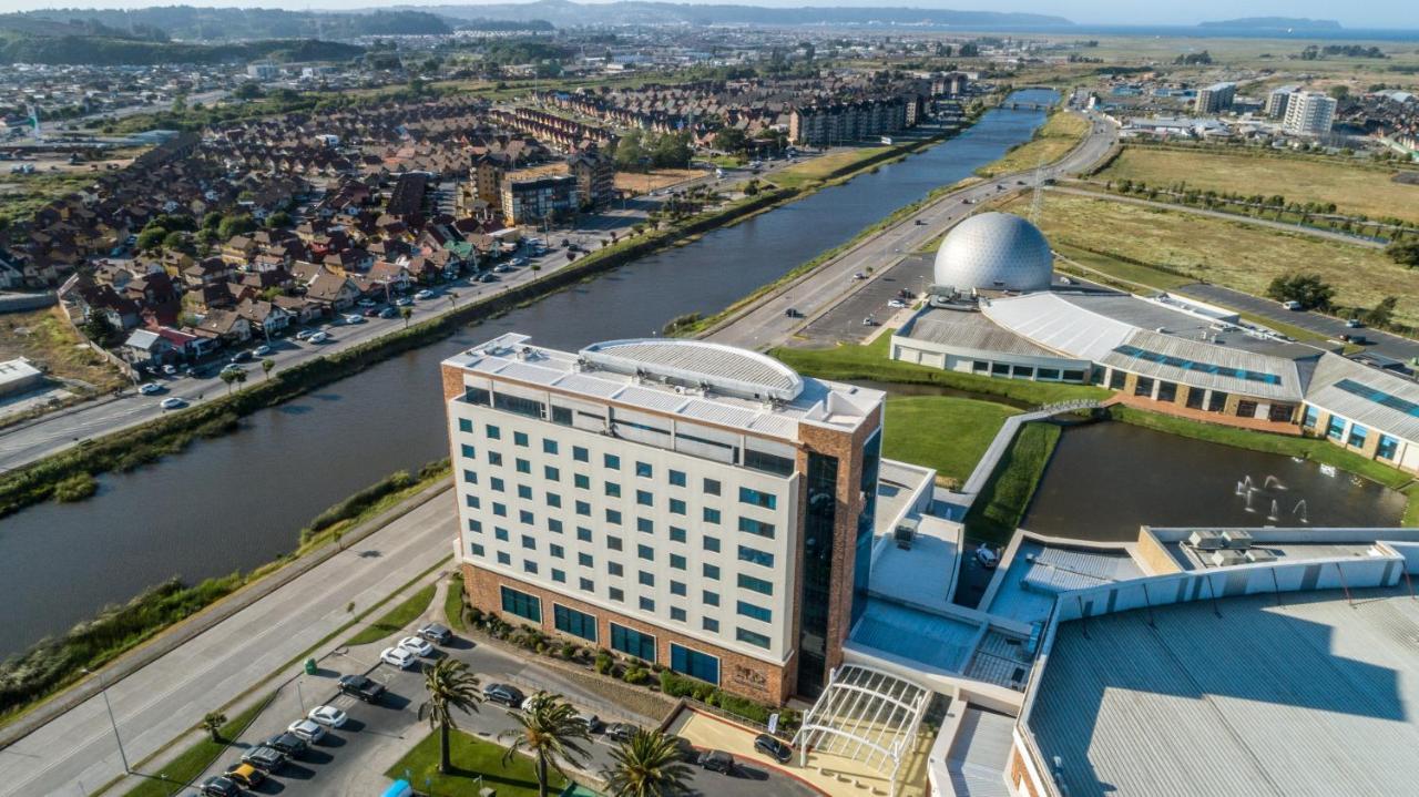 Mds Hotel Concepcion Luaran gambar Aerial view of the hotel and the National Space Centre